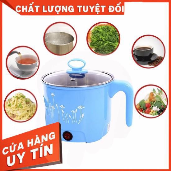 [XẢ KHO+FREE SHIP] Ca nấu mì ,nấu lẩu mini 16cm bằng điện siêu tiện lợi