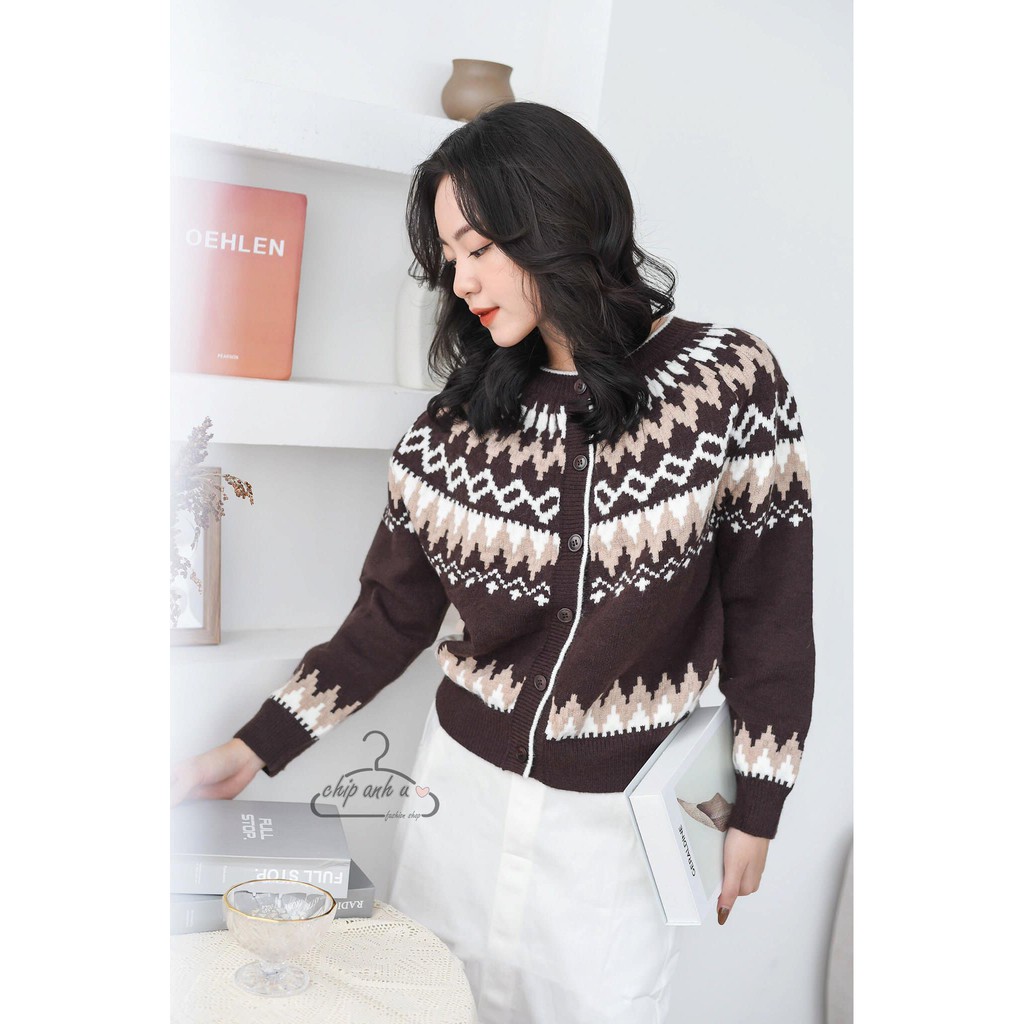 ÁO LEN HỌA TIẾT CDG2601 CDG HỌA TIẾT
