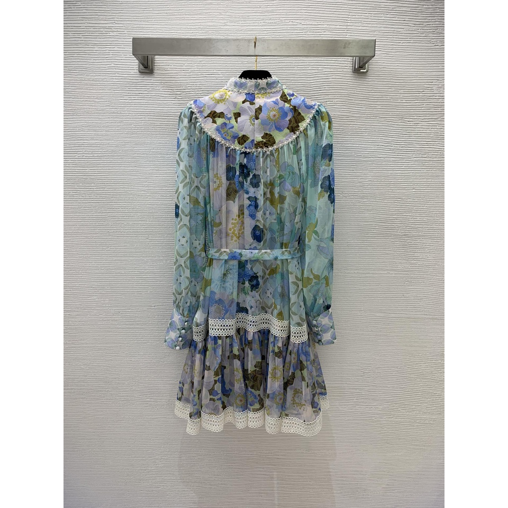 Đầm nữ thời trang cao cấp Zimmerman thiết kế mẫu hoa, phong cách điệu đà, nữ tính