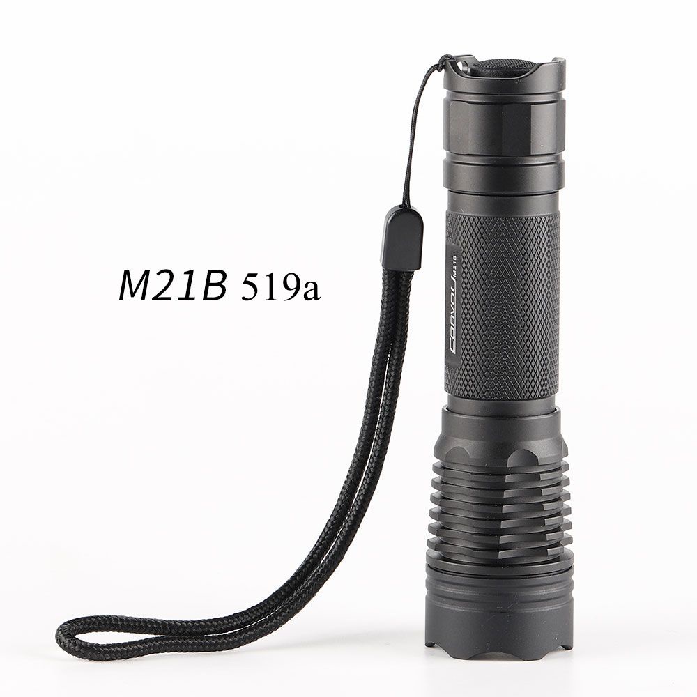 Đèn pin Convoy M21B 519A LED 21700 Đèn pin 12 nhóm Đèn đi bộ đường dài cắm trại