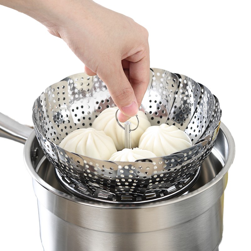VỈ HẤP INOX CAO CẤP ❤️FREESHIP ❤️GẤP GỌN ĐA NĂNG TIỆN LỢI CHO NHÀ BẾP