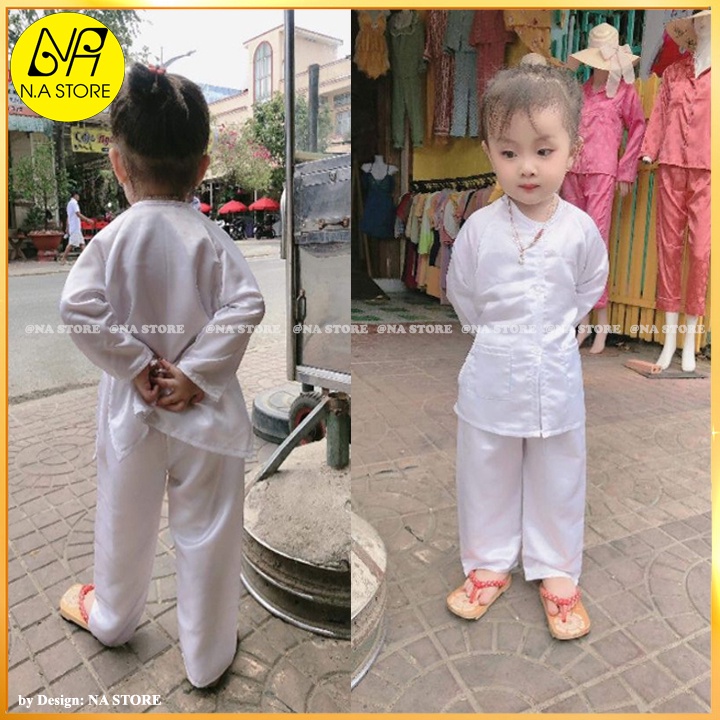 Bộ quần áo bà ba trẻ em bé trai bé gái