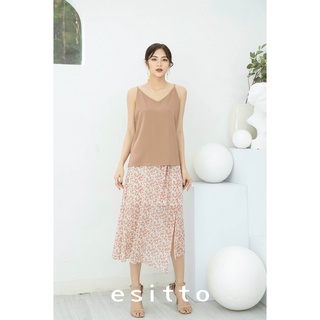 Áo hai dây lụa nữ cao cấp - esitto [ESBNB14010]