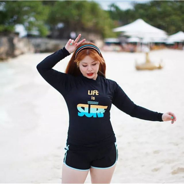 BikiniStoreVn : Đồ bơi 4 mảnh tay dài style hàn quốc S53 ( Kèm Hình Thật ) | BigBuy360 - bigbuy360.vn