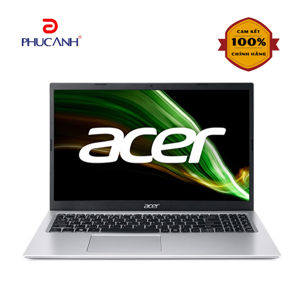 Laptop Acer Aspire A315-58-35AG NX.ADDSV.00B (i3 1115G1/4Gb/256Gb SSD/ 15.6&quot; FHD/VGA ON/Win11/Silver)Hàng chính hãng