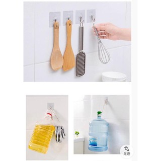 Combo 10 chiếc Móc dán tường chịu lực thần thánh