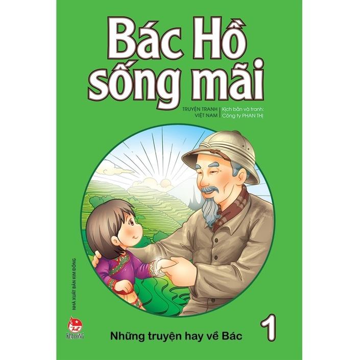 Sách - Bác Hồ sống mãi ( Lẻ Tập ) - Kim Đồng