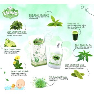 sữa tắm thảo dược elemis