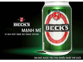 Bia Beck's lon 330ml