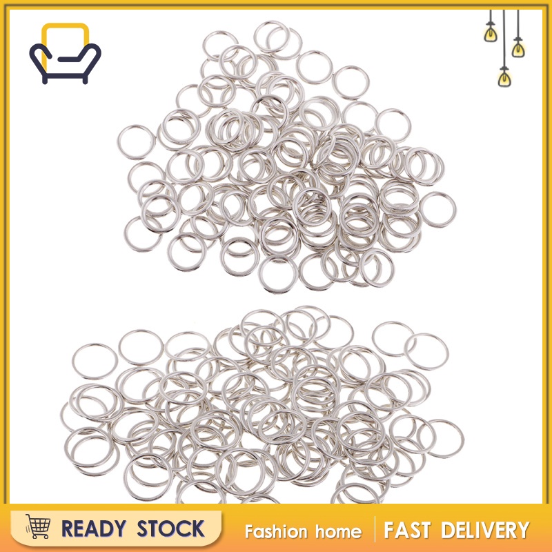 Set 100 Kẹp Dây Áo Ngực Hình Chữ O 8mm Happi2ness