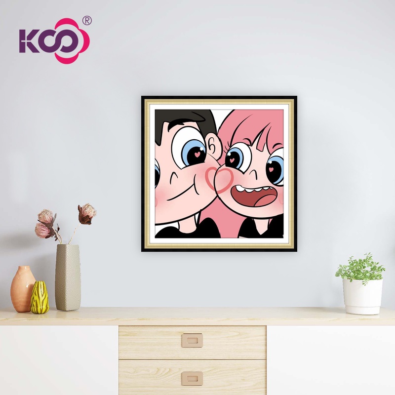 Bộ Tranh Đính Đá Họa Tiết Hoạt Hình Công Chúa & Bươm Bướm Độc Đáo Diy Dùng Trang Trí