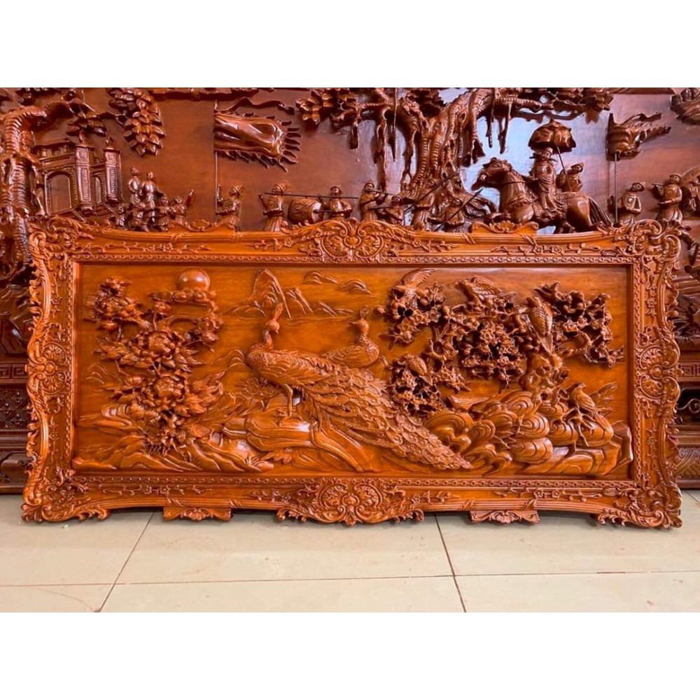 tranh gỗ treo tường giá rẻ