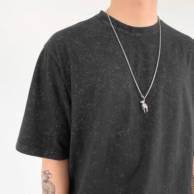 Đồ bộ thun nam nữ Denim Wash City Cycle - Bộ áo cộc tay quần lửng kiểu dáng Unisex Local Brand | BigBuy360 - bigbuy360.vn