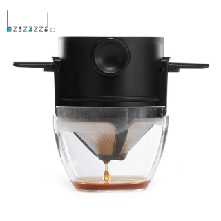 Phễu Lọc Cà Phê Bằng Thép Không Gỉ 304 Có Thể Tái Sử Dụng