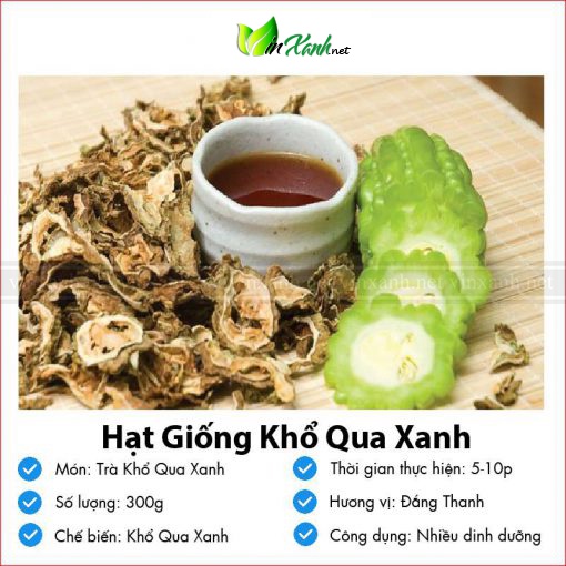 Hạt giống khổ qua xanh/ mướp đắng F1- NGUYÊN GÓI hàng Công ty tuyển chọn tỷ lệ nảy mầm cao