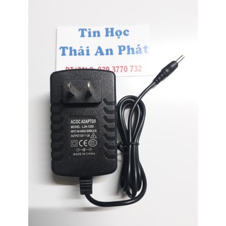 Adapter 12V-2A,đầu nhỏ (4.0mm*1.7mm) chuyên cho loa kéo nhỏ,máy nghe nhạc CD... hàng chất lượng.