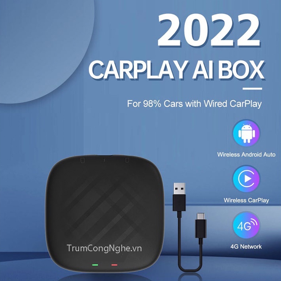 Carplay Android Box AI Biến Màn Hình Zin Theo Xe Thành Màn Hình Android