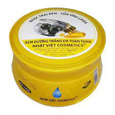 Kem dưỡng thể -Kem dưỡng trắng da toàn thân Ngọc trai đen sữa ong chúa Nhật Việt cao cấp 150g cam kết chính hãng