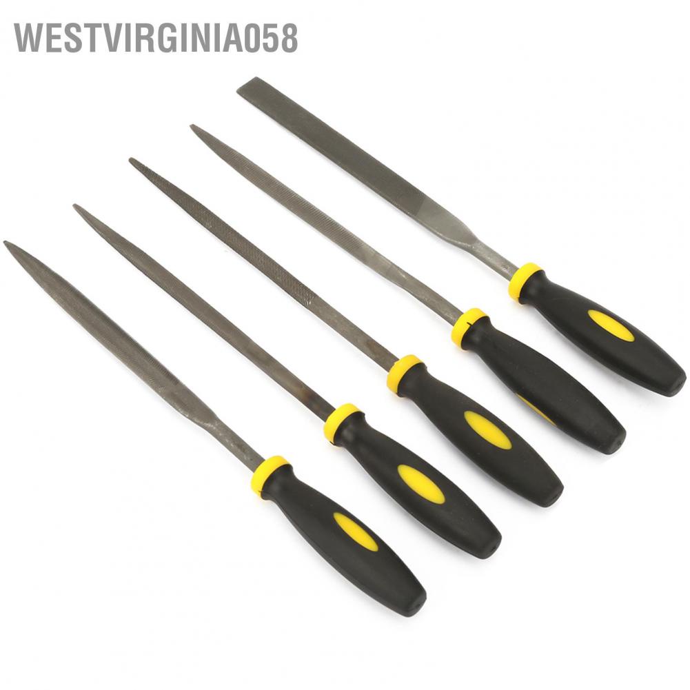 Westvirginia058 Bộ giũa gỗ mâm xôi thép phổ biến thực tế phẳng loại nhỏ tiện lợi