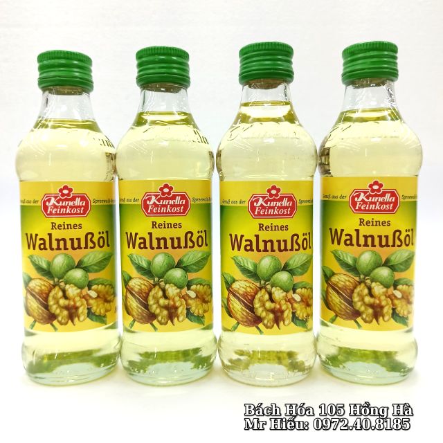 [T1/2021] Dầu Óc Chó Đức Kunella 100g