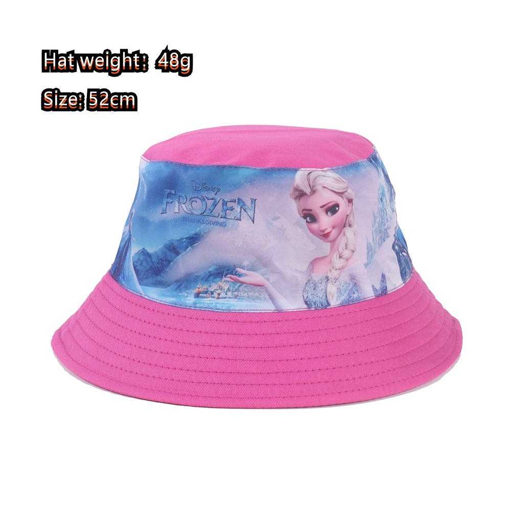 Mũ Chống Nắng Mùa Hè In Hình Công Chúa Elsa Trong Phim Frozen Dễ Thương Cho Bé Gái