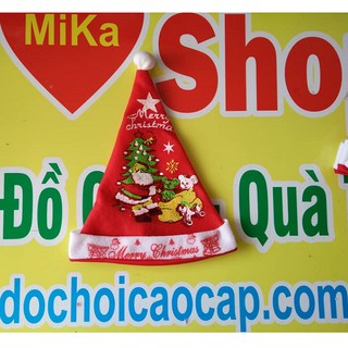 5 Chiếc mũ Noel trẻ em chất nỉ - cỡ bé