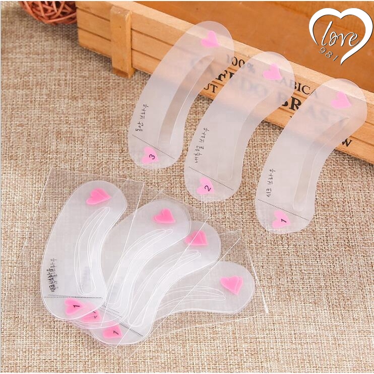Bộ Bút Kẻ Lông Mày Hàn Quốc Không Thấm Nước Lâu Trôi Dễ Sử Dụng Có Thể Tái Sử Dụng Cho Người Mới Bắt Đầu
