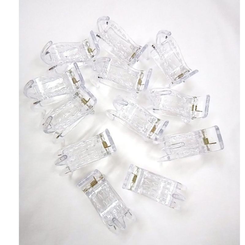 Combo sỉ - Set 12 kẹp tóc càng cua giá rẻ hàng đẹp