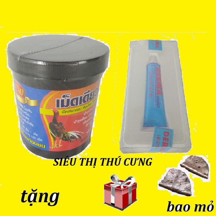[ HỖ TRỢ PHÍ VẬN CHUYỂN ] COMBO THUỐC BỔ NỘI TẠNG VÀ CHỮA LẬU ĐẾ CHO GÀ - TẶNG BAO MỎ DA