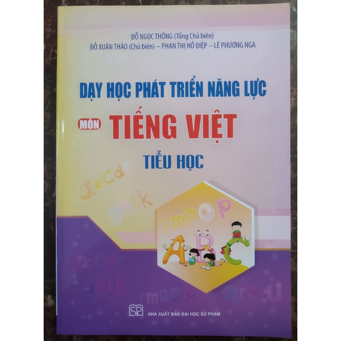 Sách-Dạy Học Phát Triển Năng Lực Môn Tiếng Việt Tiểu Học