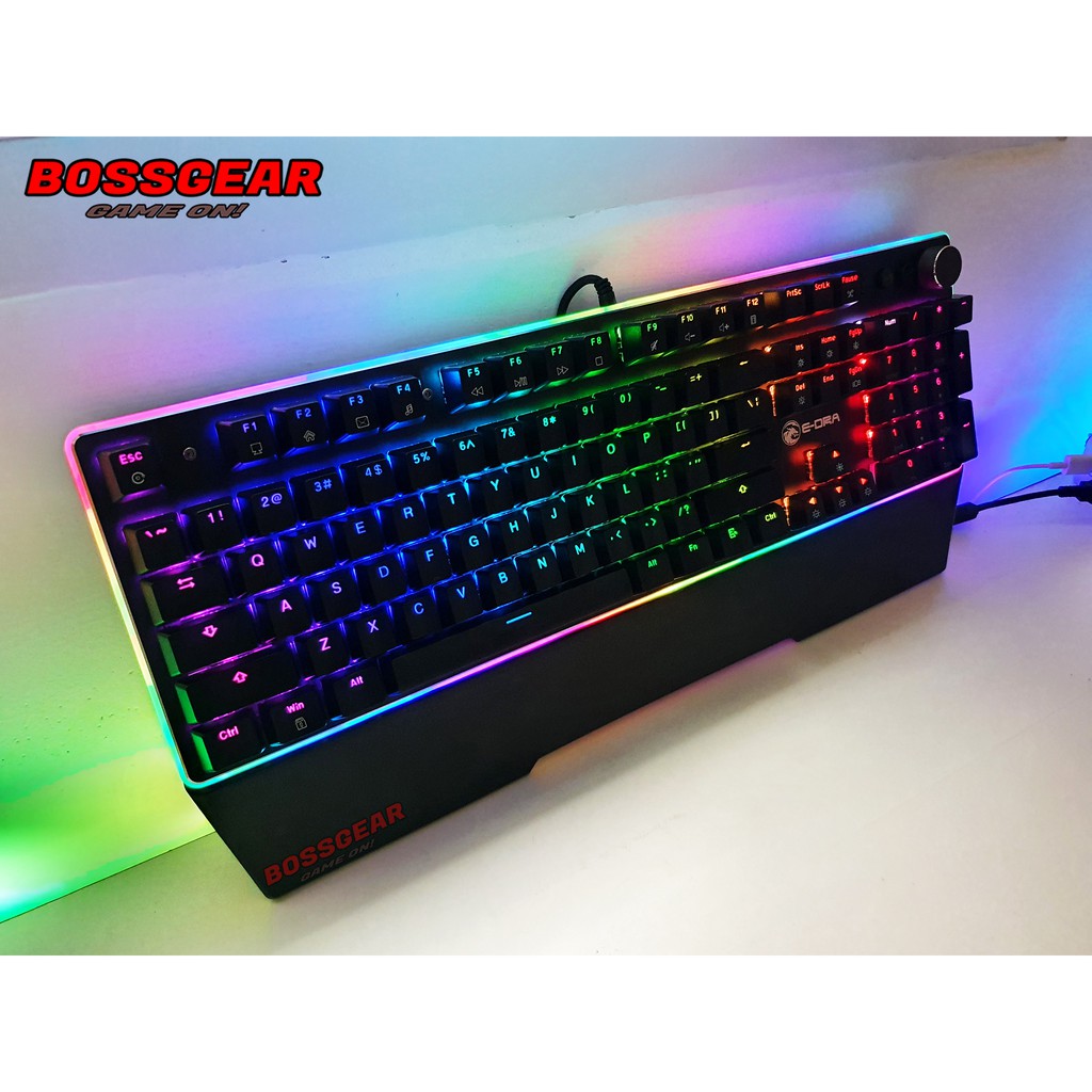 [Mã SKAMPUSHA7 giảm 8% đơn 250k]Bàn phím cơ E-DRA EK308 Plus phiên bản 2020 ( Switch quang chống nước, LED RGB )