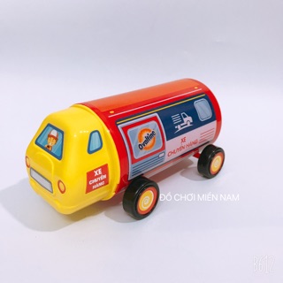 [Hàng khuyến mãi] Đồ chơi ống heo xe chuyển hàng Ovaltine siêu dễ thương dành cho bé tập tiết kiệm HH000091
