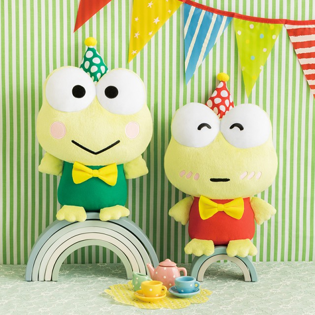 Gấu bông chú ếch KEROPPI - Phiên bản Party - Hãng FURYU