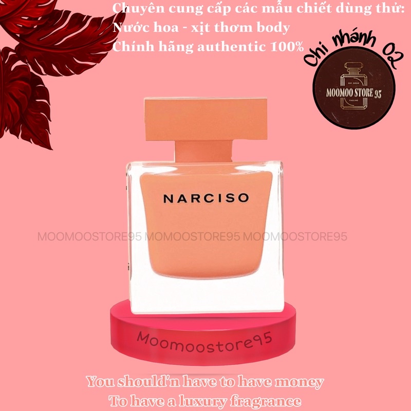 Nước hoa dùng thử Narciso Rodriguez Ambree ᵐᵒᵒˢᵗᵒʳᵉ⁶⁹⁶⁹
