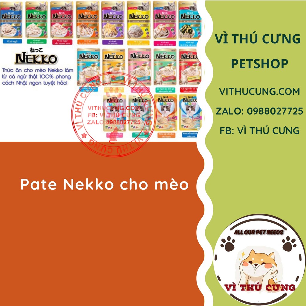 Pate Nekko cho mèo