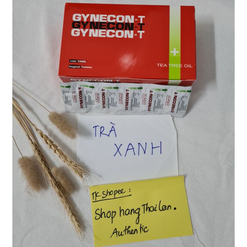 (Chính Hãng 100%) Sỉ HỘP GYNECON Thái Lan chống khi hư và ngứa - 1hộp 20dải