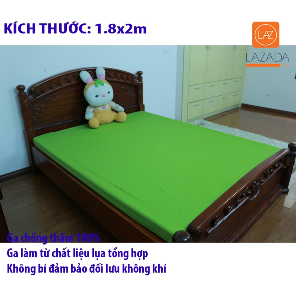 Ga Bọc nệm chống thấm 100% bảo vệ nệm 24/24