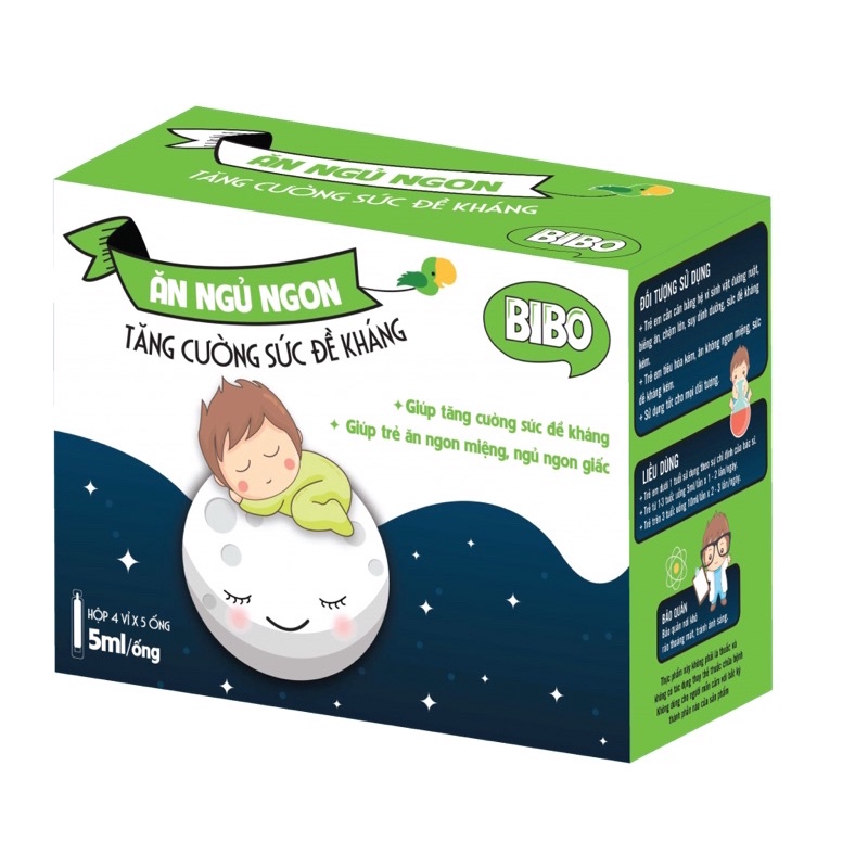 BiBo Ăn Ngủ Ngon - Tăng Cường Sức Đề Kháng
