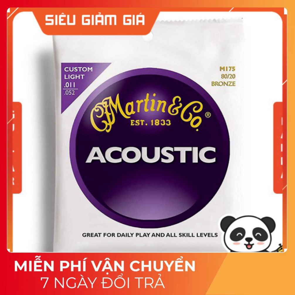 Dây đàn guitar Acoustic Martin & Co M175 (Martin M175) [Size 11] - Dòng Chuyên Nghiệp