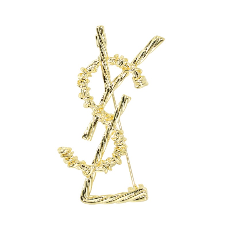 Ghim Cài Áo Hình Chữ Cái Phong Cách Âu Mỹ