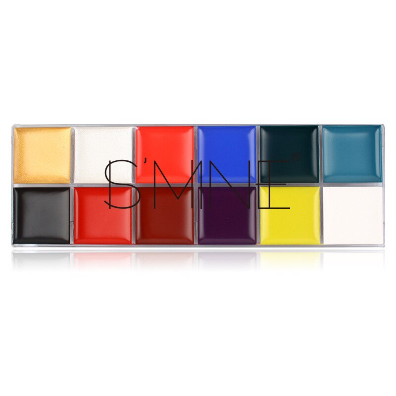 Bảng 12 Màu Sơn Dầu Trang Điểm Mặt Và Cơ Thể Hóa Trang Halloween | BigBuy360 - bigbuy360.vn