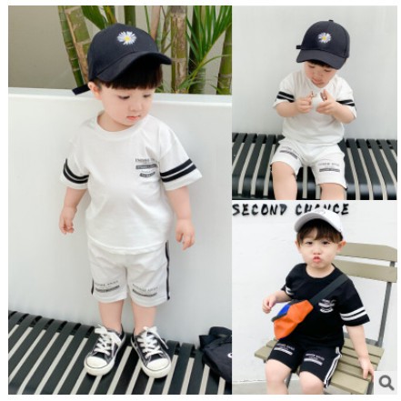 Bộ Áo Thun Bé Trai Mùa Hè Chất Coton Siêu Mát Minhu Kids - Thời Trang Trẻ Em