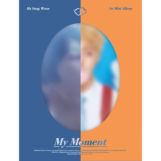 [Có sẵn] album rỗng My Moment - Ha Sungwoon