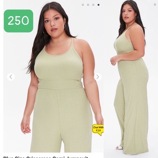 [virusplussize]JUMSUIT BIGSIZE F21 PLUS THUN GÂN