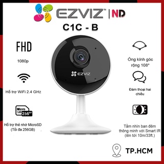 Camera Wifi IP Trong Nhà  2MP EZVIZ C1C 720p/C1C-B 1080P - Camera Giá Rẻ Giám Sát Hàng Chính Hãng Bảo Hành 24 Tháng