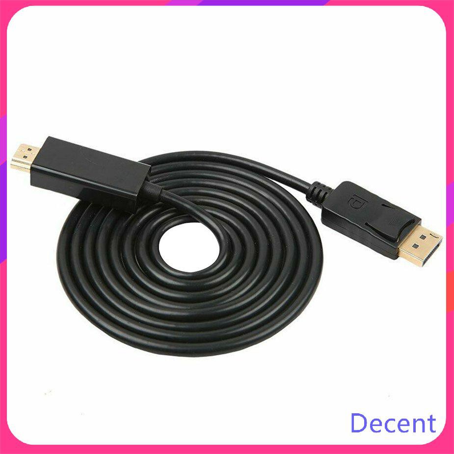 Dây Cáp Chuyển Đổi Cổng DP Sang HDMI 6FT Dài 1.8 M