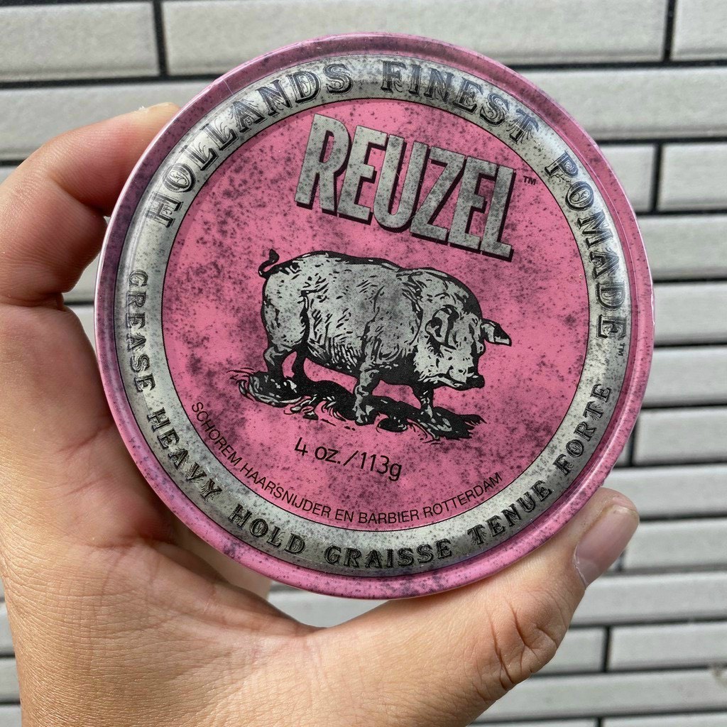 Sáp Vuốt Tóc Pomade Reuzel Pink 113g