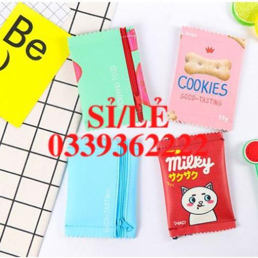 [ HAIANHSHOP ] Ví Mini Đa Năng Hình Bánh Quy - Ví đựng tiền/ chìa khóa/ Phụ Kiện Duashop &gt;