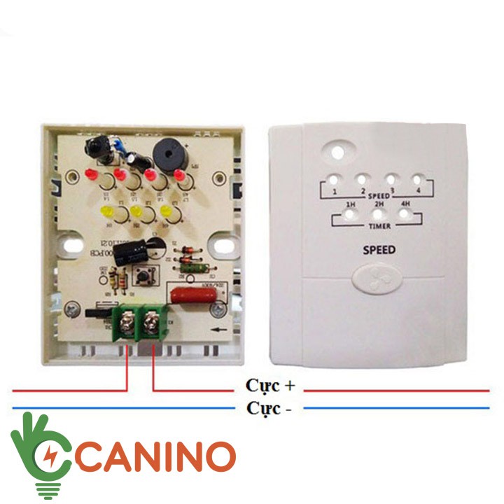 Công tắc điều khiển quạt trần IR V2 siêu tiện lợi