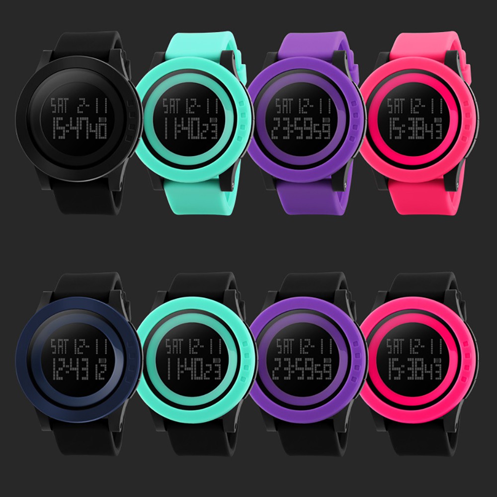 Đồng Hồ Thể Thao Nam Nữ Skmei 1193 Dây Cao Su Cao Cấp